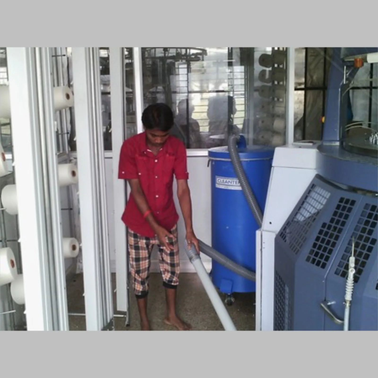 Three Phase Industrial Dry vacuum Cleaner